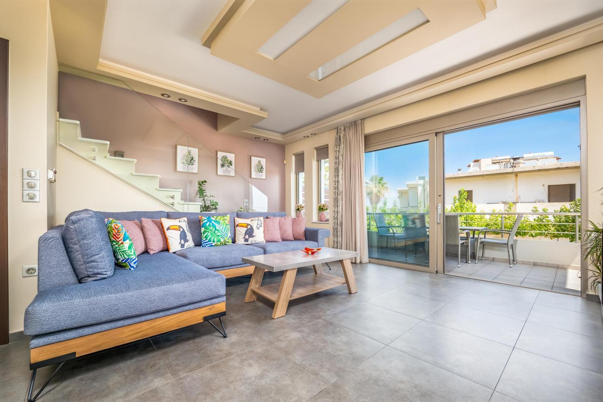 Aria Sea View, Chania Stalós Dış mekan fotoğraf