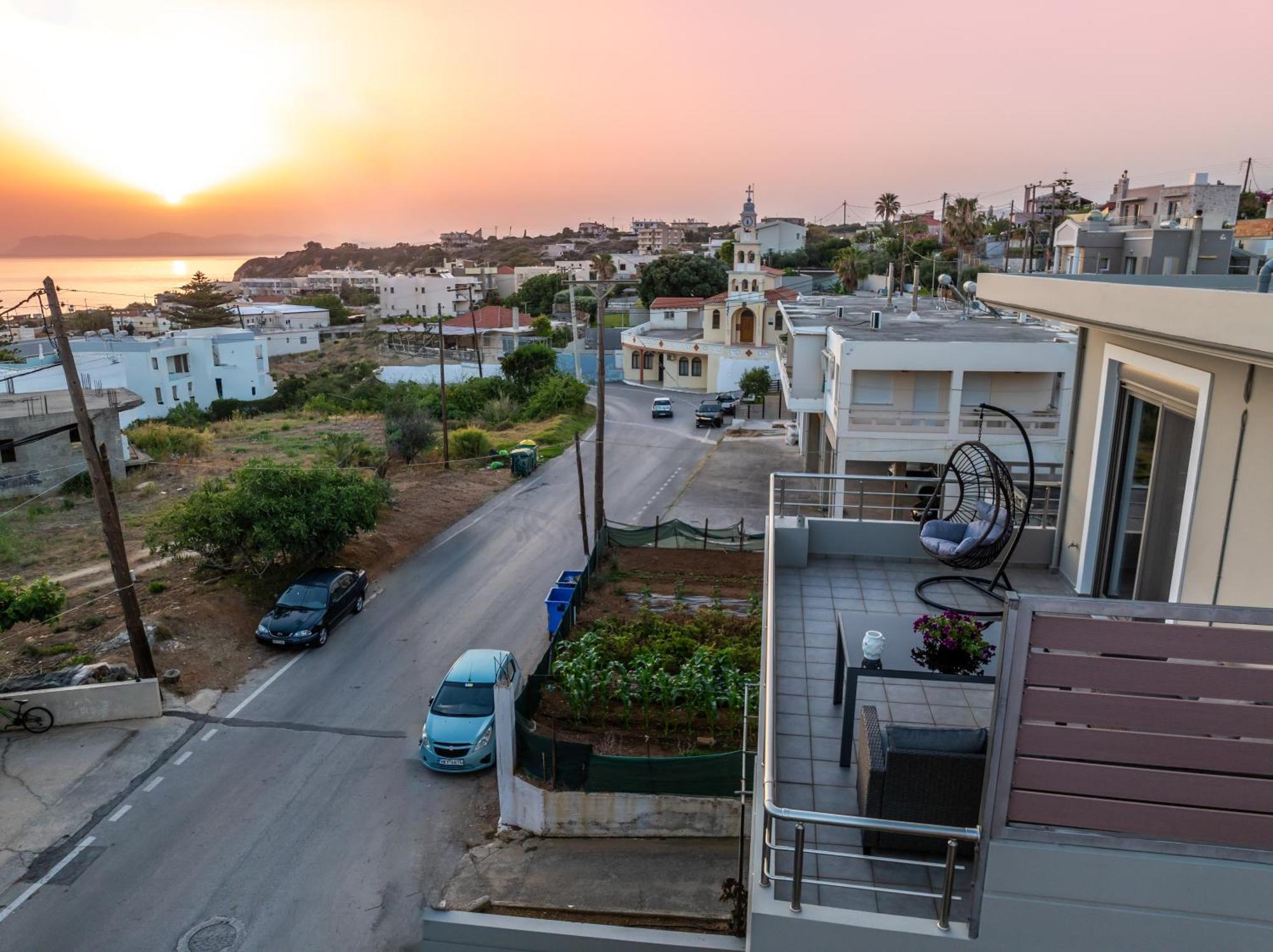 Aria Sea View, Chania Stalós Dış mekan fotoğraf